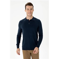 Erkek Lacivert Kazak