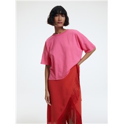 Oversize-T-Shirt aus Baumwolle