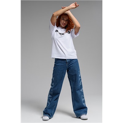 8506/1 Футболка женская оверсайз