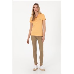 Kadın Kavun Basic Polo Yaka Tişört