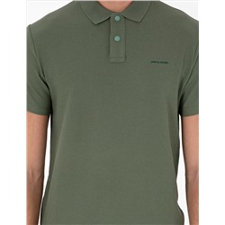 Haki Slim Fit Tişört