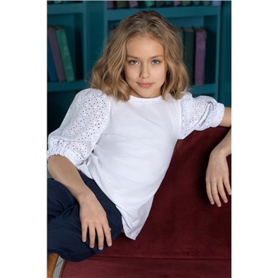 Блузка Ольга короткий рукав