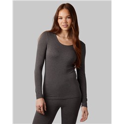 WOMEN'S MIDWEIGHT BASELAYER SCOOP TOP