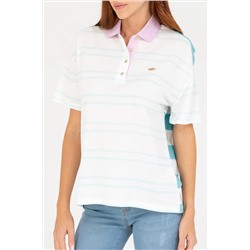 Kadın Su Yeşili Tişört