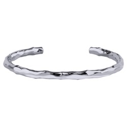 Браслет гривна (покрытие родий), Есть комплект