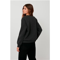 Sudadera Alicia en el país de las maravillas Disney - Antracita jaspeado