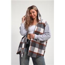 Рубашка толстовка на молнии женская РТЖКК-01