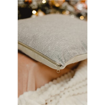 Наволочка 45х45 Зима лисички