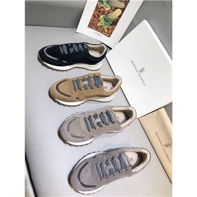 Кроссовки натур кожа замша