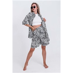 Костюм с шортами 1252 штапель НАТАЛИ #999582