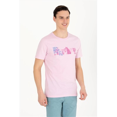 Erkek Manolya Bisiklet Yaka Tişört