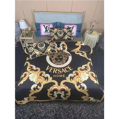 100% хлопок 💥 188 юань  Размер :  Пододеяльник 200*230  простыня 245*250  Наволочки 48*74*2   ( можно заказать простыню на резинке ➕20 юань )