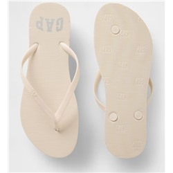 Gap Logo Flip Flops