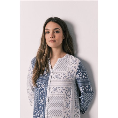 Camisola estampado bandana