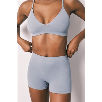 Boxer sin costuras azul