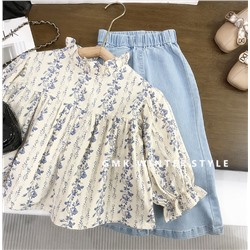 Детский костюм для девочек. 95% хлопок