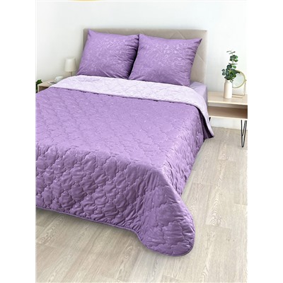 Комплект постельного белья с одеялом New Style КМ-026 сирень-лаванда