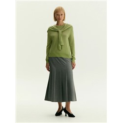 Юбка а-силуэта миди, S1042/nimbus