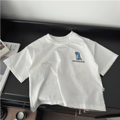 Хлопковая футболка для мальчиков