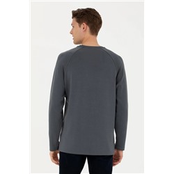 Erkek Antrasit Sweatshirt