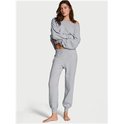 Victoria's Secret Luxe Knit Jogger Pants