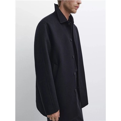 Мужское шерстяное пальто МАССИМО Д