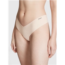 No-Show High-Leg Thong Panty