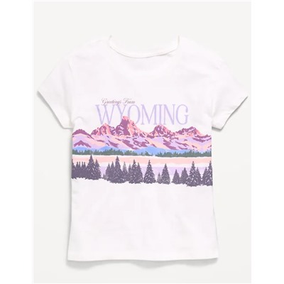 Short-Sleeve Graphic T-Shirt for Girls