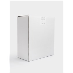 Бокал для вина, 580 мл, 2 шт, стекло, с серебристым кантом, Rhapsody