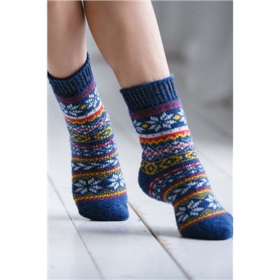 Носки шерстяные женские Праздник