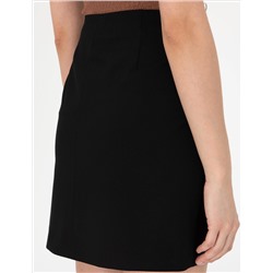 Siyah Slim Fit Dokuma Etek
