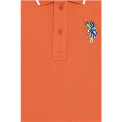 Erkek Çocuk Turuncu Polo Yaka Tişört