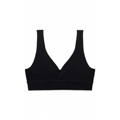 Sujetador "maternity" halter cruzado negro FANTASTIC