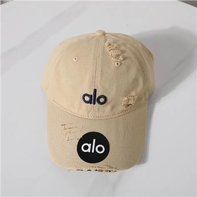 Бейсболка унисекс с потёртостями АЛ*О