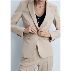Blazer traje entallada