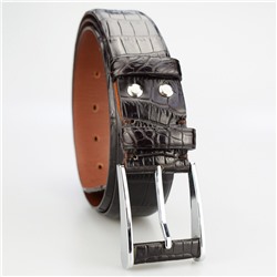 Ремень из кожи крокодила 40 мм