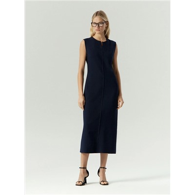 Платье-футляр макси, PL1636/madro