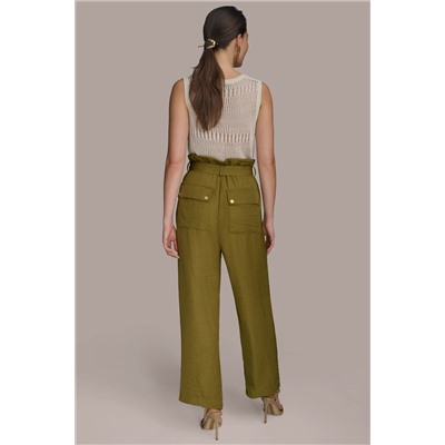 PAPERBAG WIDE LEG PANT