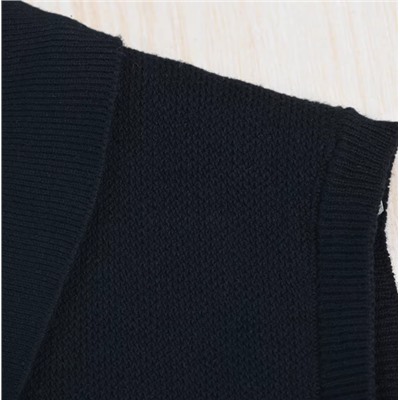 Женский черный трикотажный жилет РАЛЬ*Ф Л