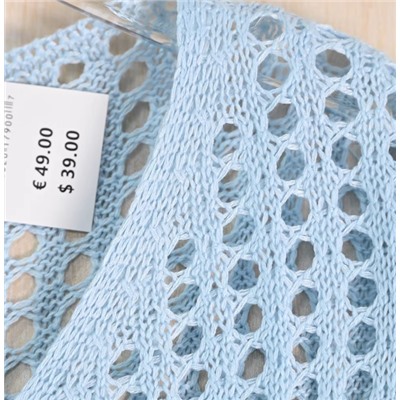 Женский хлопковый свитер