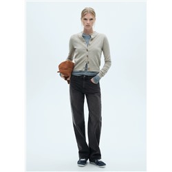 Jeans rectos tiro medio