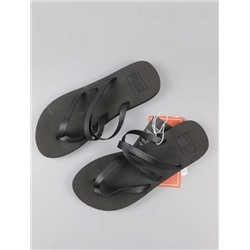 Летние женские шлепанцы на плоской подошве  ГЕС*С