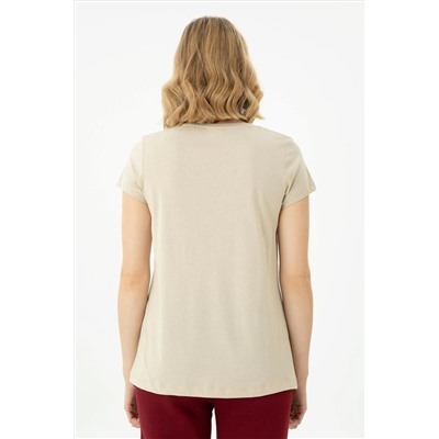 Kadın Taş Basic Tişört