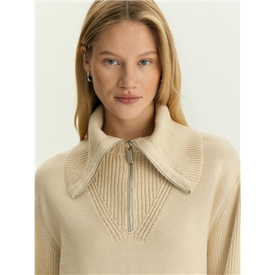 Свитер с отложным воротником, B3036/nulion