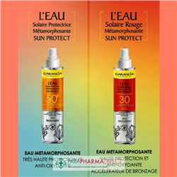 Garancia L'Eau Solaire Rouge Métarmorphosante Sun Protect SPF30 150ml