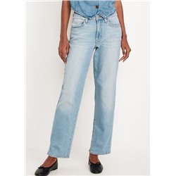 High-Waisted Wow Loose Jeans