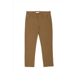 Erkek Çocuk Camel Kanvas Pantolon