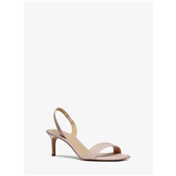 MICHAEL MICHAEL KORS Mila Studded Leather Sandal