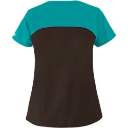 UA Best Buy Rounded Notch Neck Scrub Top