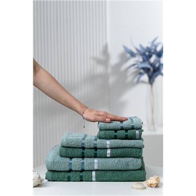 14417 Комплект полотенец 6шт 350гр